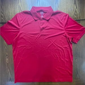 Croft & Barrow Men's Bold Red Polo Shirt